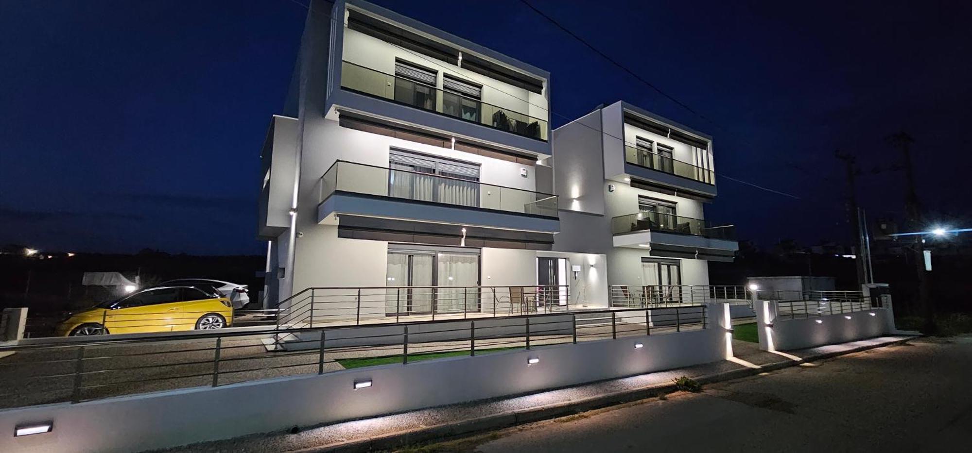 Elinor Apartments Flogita Exterior foto
